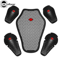 CE Level 1 Jacket Motorcycle Insert Back Protector Gear Armor Racing Elbow Knee Shoulder Protection