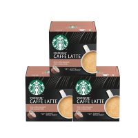 雀巢咖啡 DOLCE GUSTO 大膠囊 海外限定星巴克拿鐵 膠囊咖啡 16顆X3盒
