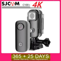 SJCAM C100+ C100 Plus Mini Thumb Action Camera 4K 30FPS H.265 NTK96675 WiFi 30M Waterproof Sports DV Camera