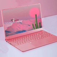 CRELANDER E156 Pink Laptop 15.6 Inch IPS Intel N5095 Quad Core DDR4 16GB RAM 128GB 256GB 512GB 1TB SSD Laptops Notebook Computer