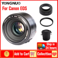 YONGNUO YN EF 50mm f/1.8 AF Lens Aperture Auto Focus YN50mm f1.8 lens for Canon 600D 650D 5D2 5D3 5D4 700D 450D 550D 1100D ETC.