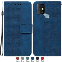 For Infinix Note 10 Pro X695D Leather Case Infinix Note 10 Note10 Pro X693 Cases Fashion Magnetic Geometric Textile Wallet Cover