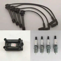 Ignition System Kit Including Ignition Coil/High Voltage/ Wire Spark Plug FOR Great Wall HOVER HAVAL WINGLE STEED 4G63 4G64 4G69