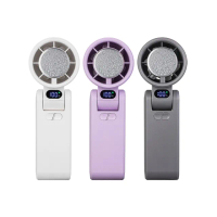 【CYKE】冰敷手持風扇 650折疊款(半導體製冷風扇 戶外便攜電風扇 懶人風扇 掛脖風扇 桌面風扇 冰敷風扇)