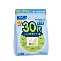 Fancl FANCL - (新版) 30代男性綜合營養維他命補充丸 (30小包) (藍色) (MM) 30小包