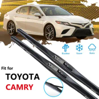 for Toyota Camry XV20 XV30 XV40 XV50 XV70 XV 20 30 40 50 70 1997~2020 Wipers Blade Car Accessories Windshield Wipers 2011 2017