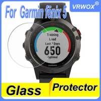 3Pcs 9H Tempered Glass For Garmin fēnix 5 5S Fenix 6 6S 6X Pro 7 7S 7X Smart Watch Clear HD Screen Protector Film Accessories