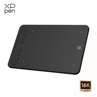 XPPen Deco Mini7 V2 Graphics Tablet 7*4.3 Inch Digital Drawing Tablet 8 Keys 16384 Levels 60 Tilt fo