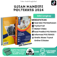 Buku Terbaru UJIAN MANDIRI POLTEKKES (Edisi Lengkap + Gratis Akses Online) Sesuai Dengan Kisi-kisi T