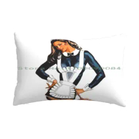 Cute Maid Pillow Case 20x30 50*75 Sofa Bedroom Donald Trump Great Pence Trump 2020 Trump Train Maga Conservative Republican
