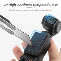 Tempered Glass Film For Dji Pocket 3 Display Screen Protector For Dji Osmo Pocket 3 Handheld Gimbal Action Camera Accessori B6r0