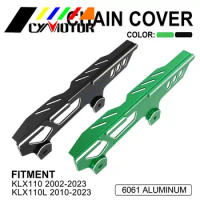 Chain Guard Cover Protection For KAWASAKI KLX110 2002-2023 KLX 110 KLX110L 2010-2023 110L Motorcycle Aluminum