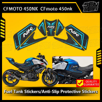 Pelekat Tangki Bahan Api Motosikal, CFMOTO 675NK, Pelekat Sisi, Pelekat Tulang Ikan, Anti-gelincir, 