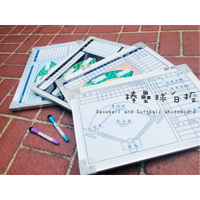 【WTB銀框】棒壘球小白板 戰術板 30x45/45X60cm