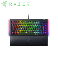 【GAME休閒館】Razer 雷蛇 BlackWidow V4 黑寡婦蜘幻彩版 V4 75% 電競鍵盤 橘軸 黑色/中文