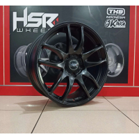 Velg Mobil R17 HSR KAMIKAZE Ring 17 Lebar 7 Baut 5 Pcd 5x114,3 Hitam
