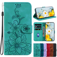Book Case for Xiaomi Redmi A3 A1 A2 Plus K70E k20 K30 K40s K50 Pro K60 Ultra Flower Leather Wallet Flip Cover Stand Card Slots