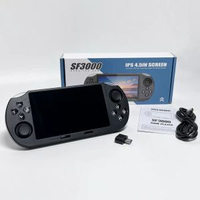 SF3000懷舊遊戲機4.5寸高清大屏掌機GBA雙搖杆掌上游戲機