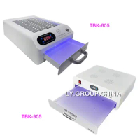 TBK 905 605 UV Ultraviolet Curing LED Box 100W 200W Wavelength 365NM 48 / 80 pcs LED Lights 110V 220V For Mobiles LCD Repairs