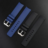 High Quality Rubber Silicone Watch Band For IWC Aquatimer AUTOMATIC IW329001 IW329005 Waterproof Strap Quick Release Watchband
