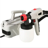 High Quality Professional Spray Paint Gun Auto Furniture Steel Coating Airbrush HVLP Electric Spray Gun for Wall Painting Clean