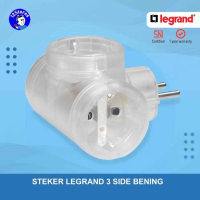 Legrand Multi Socket Steker T - Bening / Transparan