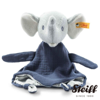 STEIFF德國金耳釦泰迪熊 GOTS Eliot Elephant Comforter 小象 嬰幼兒安撫巾