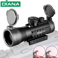 DIANA 3x44 Hunting red dot tactical Optical sight Airsoft accessories fits 11/20mm Picatinny mount rail rifle scope for hunting