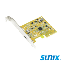 SUNIX USB3.2 Gen2x2 Type-C PCIe 擴充卡(USB2321C)