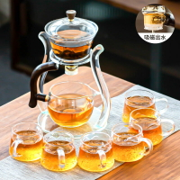 宮燈懶人玻璃半自動茶具家用功夫小茶杯套裝高檔茶壺簡約泡茶神器