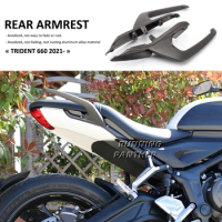 CNC Motorcycle Passenger Rear Armrest Grab Handle Seat Hand Handle Grab Bar For Trident660 TRIDENT Trident 660 2021 2022 2023