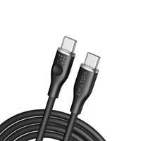 สายชาร์จ รุ่น MOSS USB-C TO USB-C [1.8M/6FT/USB2.0/5A-100W] สีดำ