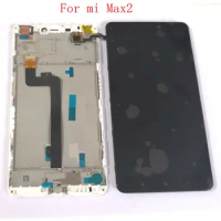 For Xiaomi mi Max 2 2nd Lcd Screen Display WIth Touch Glass DIgitizer WIth Frame For Mi Max2 lcd screen MDE40, MDI40