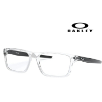 【Oakley】奧克利 PORT BOW 舒適輕量光學眼鏡 OX8164 02 透明框面亮黑鏡臂 公司貨