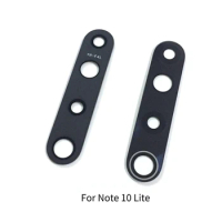 10PCS For Xiaomi Mi Note 10 Lite / Note 10 / Note 10 Pro Back Rear Camera Lens Glass Cover With Adhesive Sticker Repair Parts