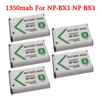 1-5PCS 3.6V Sony NP-BX1 BX1 Lithium Camera Battery For RX1 RX100 M3 M2 WX300 AS15 HX300 HX400 HX50 HX60 Rechargeable Batteria
