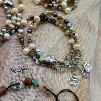 Gelang Rosario Mutiara Barok