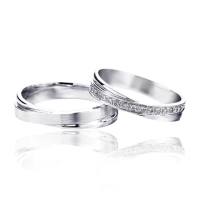 【ides 愛蒂思】情人送禮 時尚設計鑽石對戒求婚結婚戒情侶戒/專情