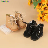 1Pair 1/6 Martin Boots Model Dolls Shoes Martin Boots DIY Mini Shoes for Doll Accessories Toys
