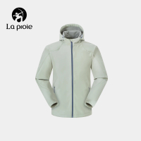 【La proie 萊博瑞】男式素色內刷毛保暖軟殼外套(防風防潑水內刷毛機車族外套)