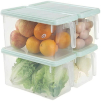 冰箱收納盒抽屜式保鮮盒整理盒廚房食品收納塑料盒子透明食品盒 交換禮物