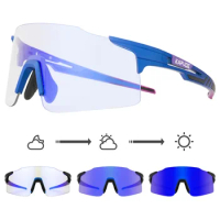 Photochromic Outdoor Cycling Glasses Road Mountain Bike Goggles Sport Fishing Running Driving Racing Sunglasses Bicycle Eyewear