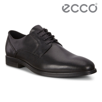ECCO QUEENSTOWN 英倫商務正裝皮鞋 網路獨家 男鞋 黑色