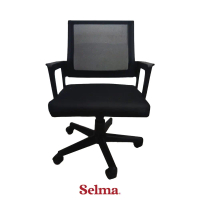 MONZA WORKING CHAIR LOW BACK BLACK