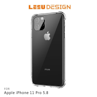 LEEU DESIGN Apple iPhone 11 Pro 5.8 傲熊冰封 氣囊鋼化玻璃殼【APP下單4%點數回饋】
