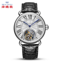 seagull watch tourbillon mechanical watch Couple watch stainless steel watch transparent watch skeleton watches luxury brand