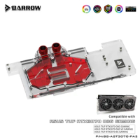 BARROW GPU Water Block Use for ASUS TUF RTX3070 8G O8G GAMING GPU Card Full Coverage Support Original Backplate BS-AST3070-PA2