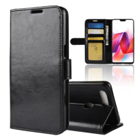 Brand gligle protective case cover for OPPO R15 case PU leather wallet case shell (standard edition)