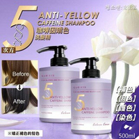 【粿女兒商行】🔥現貨 청소켄 女王家 5次方咖啡因矯色洗髮精 500ml(瓶)