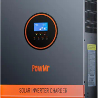 Solar Inverter 5000W 48V to 110V Pure Sine Wave Power Inverter 5000 watt Built in 80A MPPT Controller 40A AC Charger